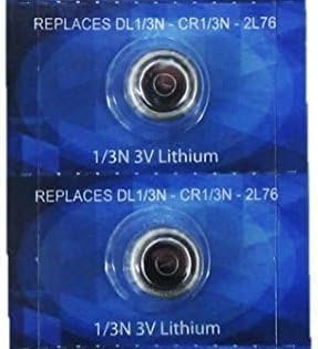 1/3N DL1/3N CR1/3N 3V Lithium Battery 2 Pack