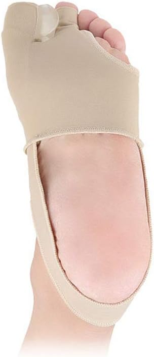 Bunion Straightener Protector Relief Sleeve with Gel, Cushioned Splint, Orthopedic Hallux Valgus Corrector, 2 Pcs (S)