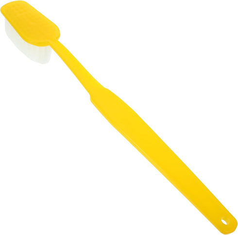 Toyvian Giant Toothbrush Prop, Oversized Novelty Comedy Item, Huge Yellow Toothbrush for April Fools Day, Halloween,