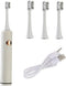OUGEER Sonic Electric Toothbrush for Adults,Rechargeable Electric Power Toothbrush,4 Working Modes,with 4 Sonic