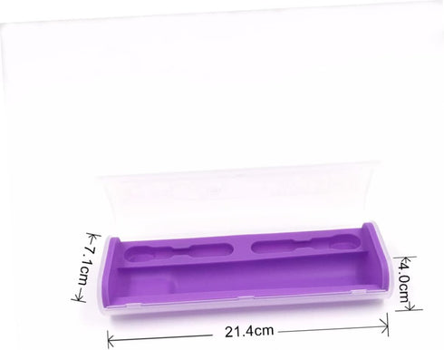 LALAFINA Travel Toothbrush Holder for Electric Brushes - Pink
