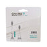Voom Sonic Pro 7 Series Replacement Brush Heads, Soft Dupont Nylon Bristles, Advanced Bristle Technology, White, Pack