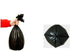 Small Wastebasket Trash Bags 1.2-1.5 Gallon, 180pcs Black Garbage Bags, Thin Material for Bedroom Office Liners