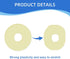 THUJPKU 20 2mm 2mm PCS Ostomy Barrier Rings, Moldable Ostomy Supplies, Flexible Medical Grade Hydrocolloid Ostomy Bag