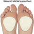 12-Pack Metatarsal Foot Pads for Pain Relief, 1/4” Thick Ball of Foot Cushions for Women and Men