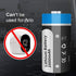 CR123A 3V Lithium Battery, 4 Pack 1600mAh with 10-Year Shelf Life for Flashlight Alarm System