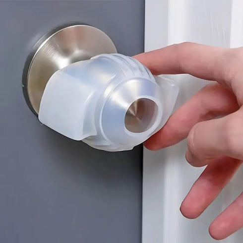 Ximimark 4pcs Door Knob Cover Grips Non Slip Arthritis & Senior Living Aids Grippy Easy Open Decorative Cover Grips