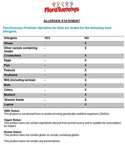 Probiotics for Kids, 30 Taste-Free Powder Packets, Non-Dairy, Gluten Free, Sugar Free, Vegan