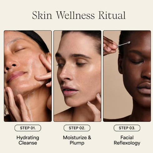 WILDLING Reflexology Spoon, Multi-Purpose Facial Tool, Functional Skincare Scoop + Reflexology Tip for Firm Skin