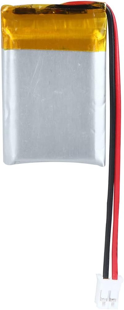 3.7V 250mAh 502030 Lipo Battery Rechargeable Lithium Polymer ion Battery with PH2.0mm JST Connector by AKZYTUE