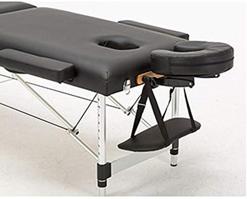 Duiaynke Foam Face Down Cradle Cushion Pillow for Massage Acupuncture Table BedNursing Tool Accessories - Black