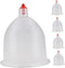 5pcs Disposable Cupping Cups Vacuum Suction Cupping Devices for Beauty Massage Cups
