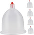 5pcs Disposable Cupping Cups Vacuum Suction Cupping Devices for Beauty Massage Cups