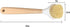 JININQ 3 Pack Set Dish Brush with Bamboo Handle,Dish Scrubber Built-in Scraper, Scrub Brush for Pans, Pots, Kitchen