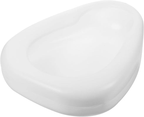 SHERCHPRY Heavy Duty Plastic Bed Pan for Elderly and Bedridden Patients Ergonomic