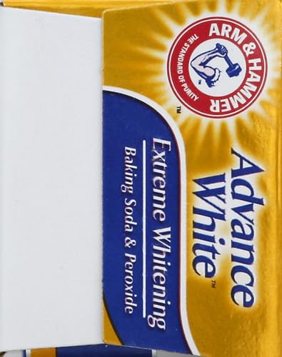 Hammer 4.3 oz ARM & Advance White Baking Soda & Peroxide Toothpaste, Extreme Whitening