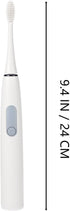 Wakauto Electric Toothbrush with Soft Bristles Battery Powered Oral Care Brush for Adults Ergonomic Design