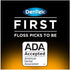 DenTek Comfort Clean Floss Picks, Soft Silky Ribbon, 90 Count (Pack of 6)