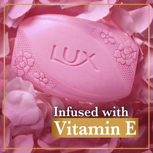 LUX Soft Touch Silk Essence & Rose Water Soap Bar, 5.2 Ounce (Pack of 3)