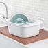 Tribello Plastic Wash Tub Dishpan, 12 Quarts Heavy Duty Basin for Soaking Feet, Laundry, and Storage Cleaning