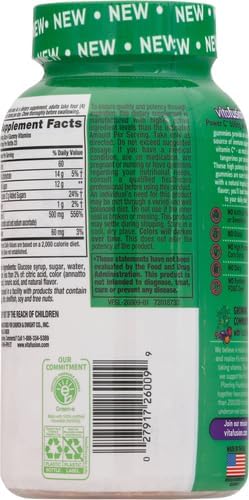 Vitafusion Extra Strength Power C Gummy Vitamins, Tropical Citrus Flavored, 92 Count