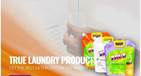 True Detergent Plant Based Fabric Softener, 101 Fl oz - 101 Total Loads, Lavender Scent for Sensitive Skin