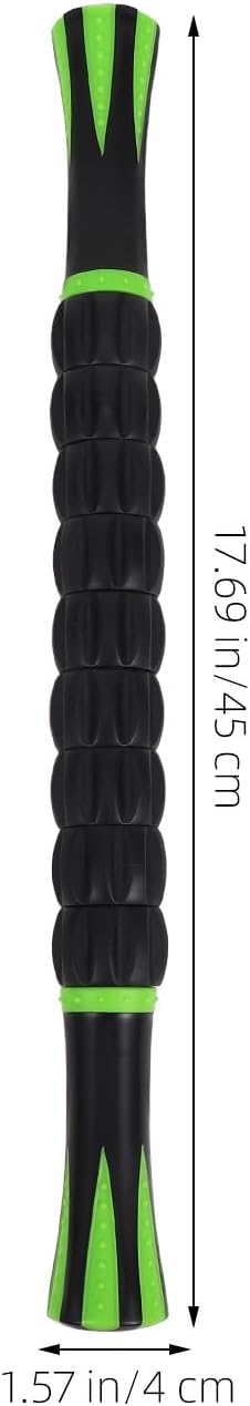 Veemoon Muscle Roller Stick Handheld Massage Stick for Deep Tissue Myofascial Release, Trigger Point Massager for Legs
