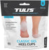 Tuli's Classic Gel Heel Cups, Regular, 1 Pair - Cushion Insert for Plantar Fasciitis Relief