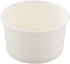 Coppetta 12-Ounce Dessert Cups - 50 Disposable Ice Cream Cups, Sturdy White Paper Bowls for Hot and Cold Foods