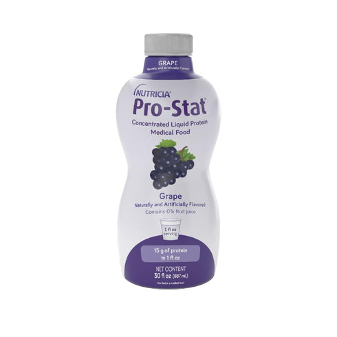 Pro-Stat Concentrated Liquid Protein Medical Food, Grape Flavor, 30 Fl Oz Bottle