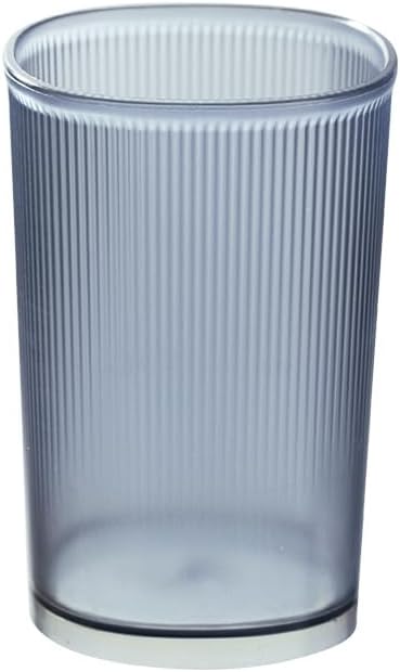 Namzi Blue Mouthwash Cups 4 Piece,Simple Design,Thickened Shatter-Resistant,Reusable,2.36 * 2.36 * 4.13inch
