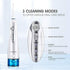 Hangsun Water Flosser Cordless Oral Irrigator - Rechargeable Dental Water Jet HOC700, 300ML Water Tank, 4 Jet Tips