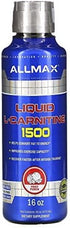 ALLMAX Nutrition Liquid L-Carnitine 1500, Fruit Punch, 16 oz (473 ml)