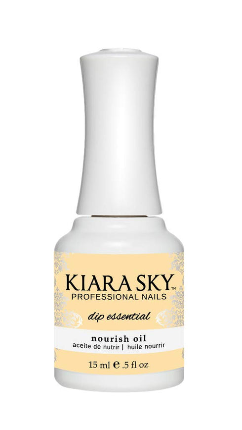 KIARA SKY Dip Manicure Nail Liquid Essentials | Step #5 Nourish Oil | 0.5 fl oz