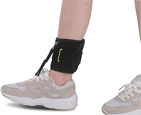 Universal Size Drop Foot Support AFO Ankle Brace Strap for Poliomyelitis, Hemiplegia, Stroke