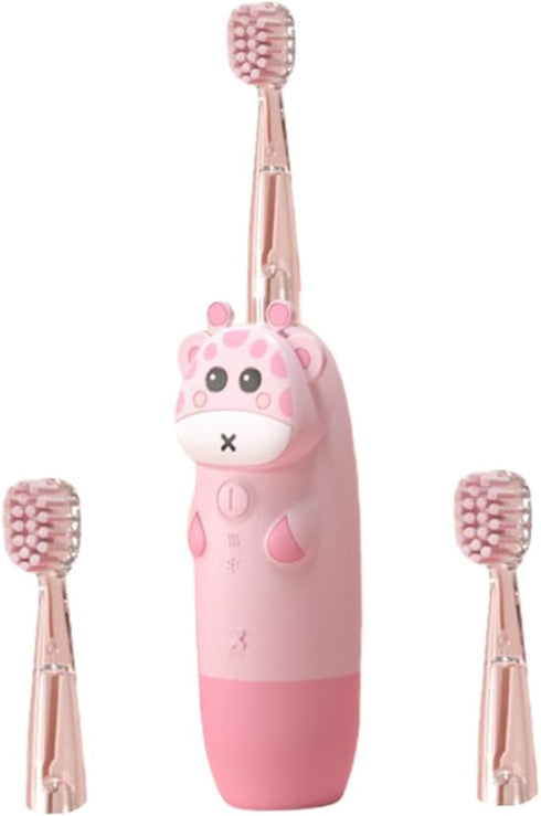 Beaupretty Boy Girl's Electric Toothbrush Set Colorful Intelligent Sonic Toothbrush for Boy