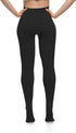 TP TOP BEAUTY 2 20-30 mmHg Pairs Compression Pantyhose Closed Toe Opaque Graduated Support Hose Stocking for Women