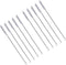 WAF Straw Brush Set of 10, Washing Brushes Tool, Nylon Skinny Pipe Tube Cleaner, 173mm x 5mm