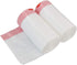 Hespama 2.6 Gallon Small Trash Bags Drawstring, 120 Counts, White Bathroom Garbage Can