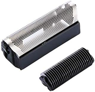 Replacement Shaver Foil and Cutter for Braun 424 3000 Series System 1-2-3 Shavers