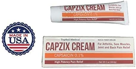 Pain Relief Capsaicin 2 OZ .1%