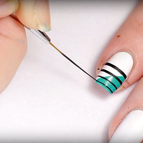 Pro Nail Art Long Striping Brush Striper Pen, Acrylic Handle, 22mm