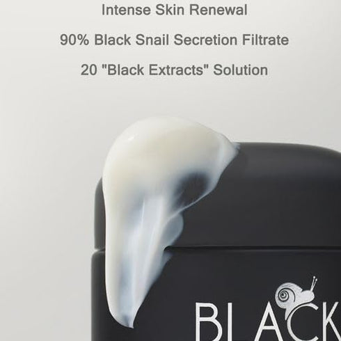 MIZON Black Snail All In One Cream - Premium Snail Repair Cream for Intensive Care (75ml / 2.54 fl oz)
