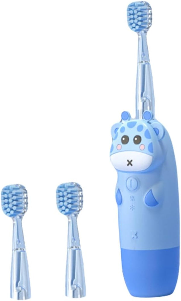 NOLITOY Boys and Girls-Friendly Electric Toothbrush Set Sonic Vibrating Soft Bristles