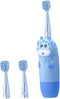 NOLITOY Boys and Girls-Friendly Electric Toothbrush Set Sonic Vibrating Soft Bristles