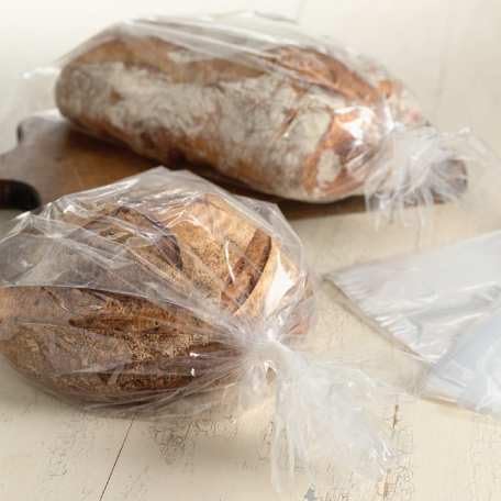 QQ-OUTLET 6x3x15" Gusset Pack 600 600 (600) Bread Bags - Style Poly Bags - of with Free Bread Ties, keep Food Fresh