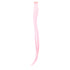 SWACC 12 Pcs Clip on Straight One Color Hair Extensions Synthetic Hairpieces in Pink for Party Highlights