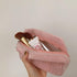 XPONNI Small Cute Y2K Cosmetic Bag, Aesthetic Makeup Bag for Purse, Pink