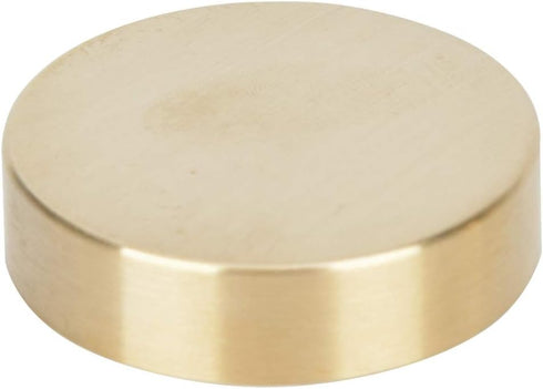 Keenso Brass Case, Sealed Brass Container Box, Copper Fob Holder Round Box, Dustproof Moisture-Proof Dry (S)