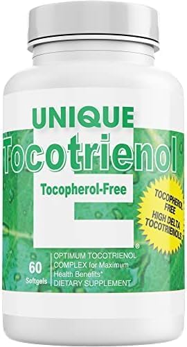 A.C. Grace Company Unique E Tocotrienols, Tocopherol Free Softgels, 60 Count